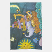 Arche nachts handtuch (Vertikal)