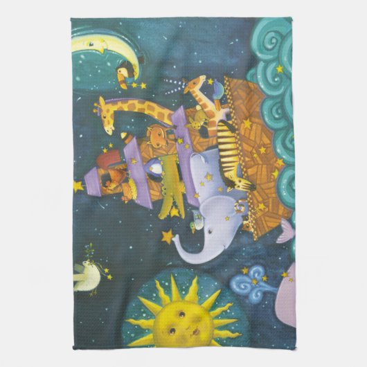 Arche nachts handtuch (Vertikal)