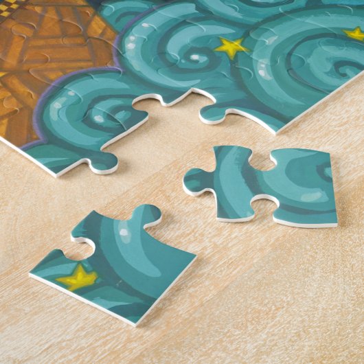 Arche nachts puzzle (Seite)