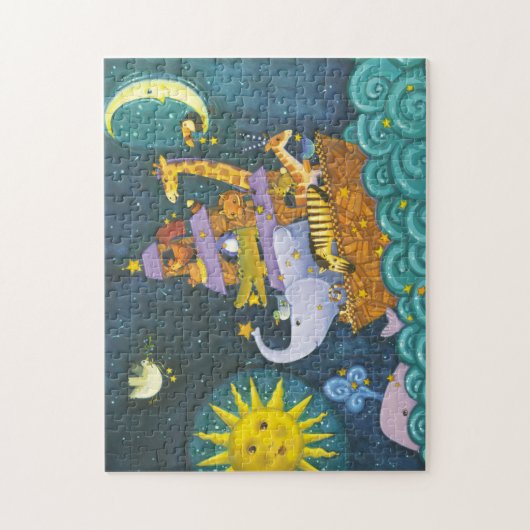 Arche nachts puzzle (Vertikal)