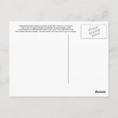 Arche Nationalpark Postcard Postkarte (Rückseite)