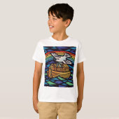 Arche Noah mit Heiligem Geist T-Shirt (Vorne ganz)