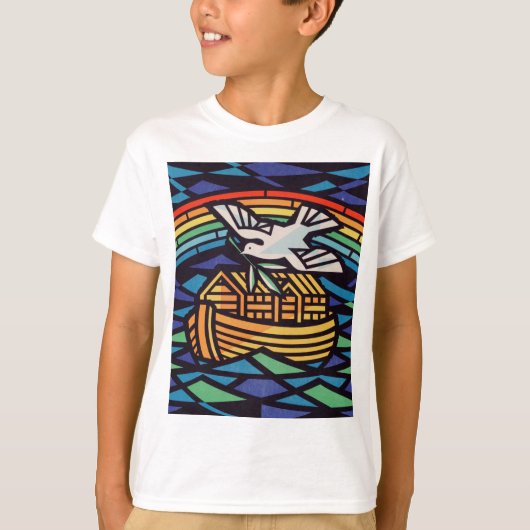 Arche Noah mit Heiligem Geist T-Shirt (Vorderseite)