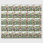 Arche Noah mit Tieren Geschenkpapier (Flach)