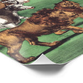 Arche Noah mit Tieren Poster (Ecke)