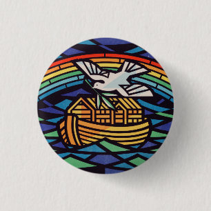 Arche Noahs mit Heiligem Geist Button