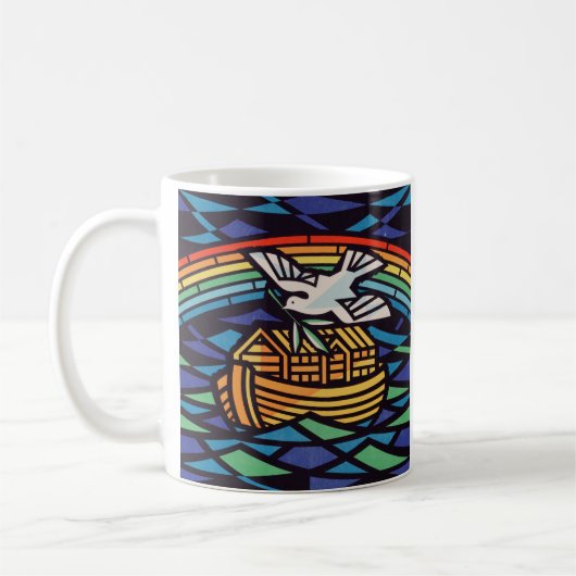 Arche Noahs mit Heiligem Geist Kaffeetasse (Links)