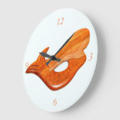 arched back mermaid clock große wanduhr (Winkel)