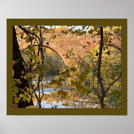 Arched Bridge Foto Poster (Vorne)