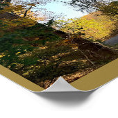 Arched Bridge Foto Poster (Ecke)