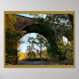 Arched Bridge Foto Poster