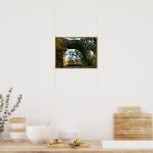 Arched Bridge Foto Poster (Küche)