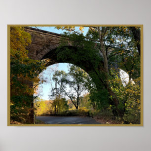 Arched Bridge Foto Poster