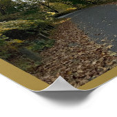 Arched Bridge Foto Poster (Ecke)