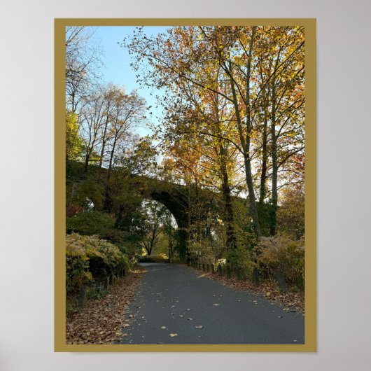 Arched Bridge Foto Poster (Vorne)