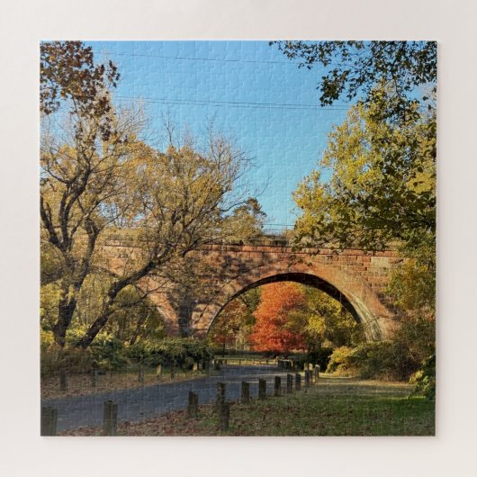Arched Bridge im Herbstpuzzle Puzzle (Horizontal)
