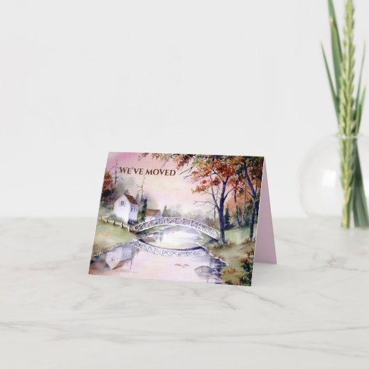 Arched Bridge New Zuhause - Wir haben die Ankündig Ankündigung (Vorderseite)