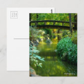 Arched Bridge Scenery:Postcard Postkarte (Vorne/Hinten)
