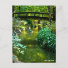 Arched Bridge Scenery:Postcard Postkarte