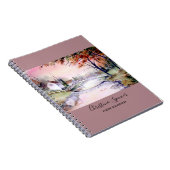 Arched Bridge Watercolor Painting Notizblock (Rechte Seite)
