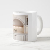 Arched Cabinetry Cutout Jumbo-Tasse (Vorderseite Rechts)