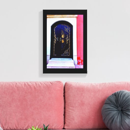 Arched Door Leinwanddruck (Insitu (Wohnzimmer))