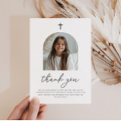 Arched Foto First CommunityGirl Danke Einladung