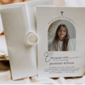 Arched Foto First CommunityGirl Einladung