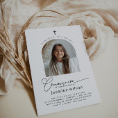 Arched Foto First CommunityGirl Einladung