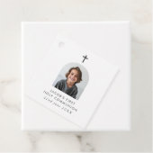 Arched Foto First Communityjunge Danke Geschenkanhänger (Beispiel)