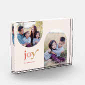 Arched Joys Christmas Foto Block (Links)