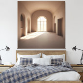 Arched Light Interior Leinwanddruck (Insitu (Schlafzimmer))