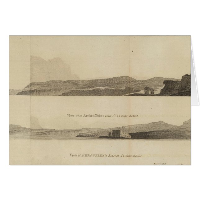 Arched Point, Kerguelens Land (Vorderseite (Horizontal))