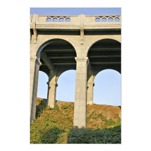 Arched unterstützt Patterson Memorial Bridge Fotodruck (Vorne)