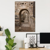 Arched Walking In Pergamon Poster (Heimbüro)