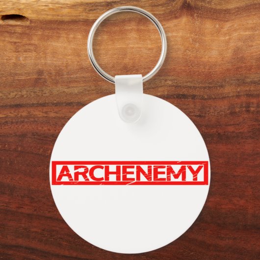 Archenemy Briefmarke Schlüsselanhänger (Rückseite)