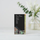 ARCHEO/Antiquar, Archäologie Monogramm, Schwarzwei Visitenkarte (Stehend Vorderseite)