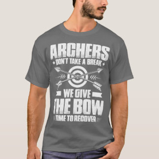 Archer Archery Bow Jagd Bowman Arrow Bow Hunter T-Shirt