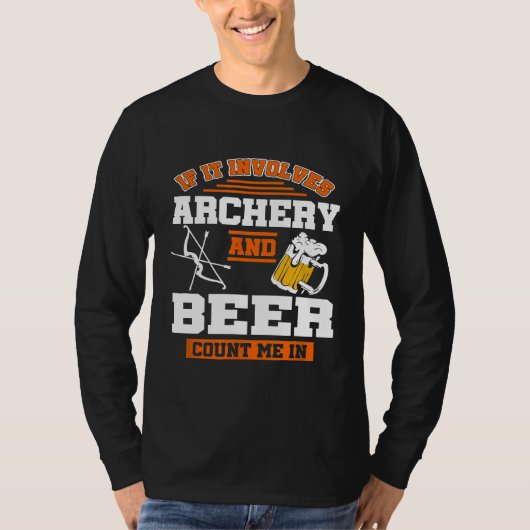 Archer Archery Bowhunter T-Shirt (Vorderseite)