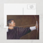 Archer Bhutan Postkarte (Vorne/Hinten)