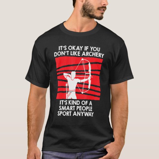 Archer-Bogenschießen 3 T-Shirt (Vorderseite)