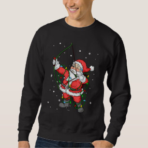 Archer Bow Jagd Weihnachtsbaum Ligh Sweatshirt
