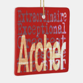 Archer Extraordinaire Keramikornament (Rechts)