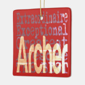 Archer Extraordinaire Keramikornament (Links)