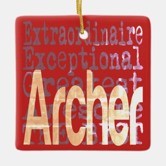Archer Extraordinaire Keramikornament (Vorderseite)