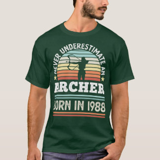 Archer geboren 1988 40. Geburtstagsgeschenk T-Shirt