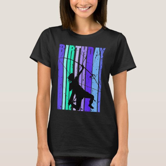 Archer Girls Archery Daughter Queen Teenagers Purp T-Shirt (Vorderseite)