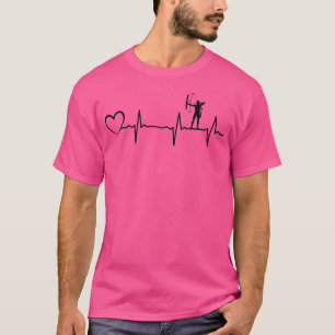 Archer Heartbeat Archery Bow Arrow Archery Heartbe T-Shirt