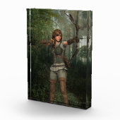 Archer in der Forest Fantasy Art Fotoblock (Rechts)