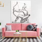 Archer Leinwanddruck (Insitu (Wohnzimmer))